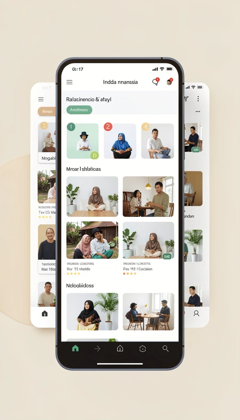 Tampilan utama aplikasi Review Aplikasi aceparty yang intuitif dan efisien.