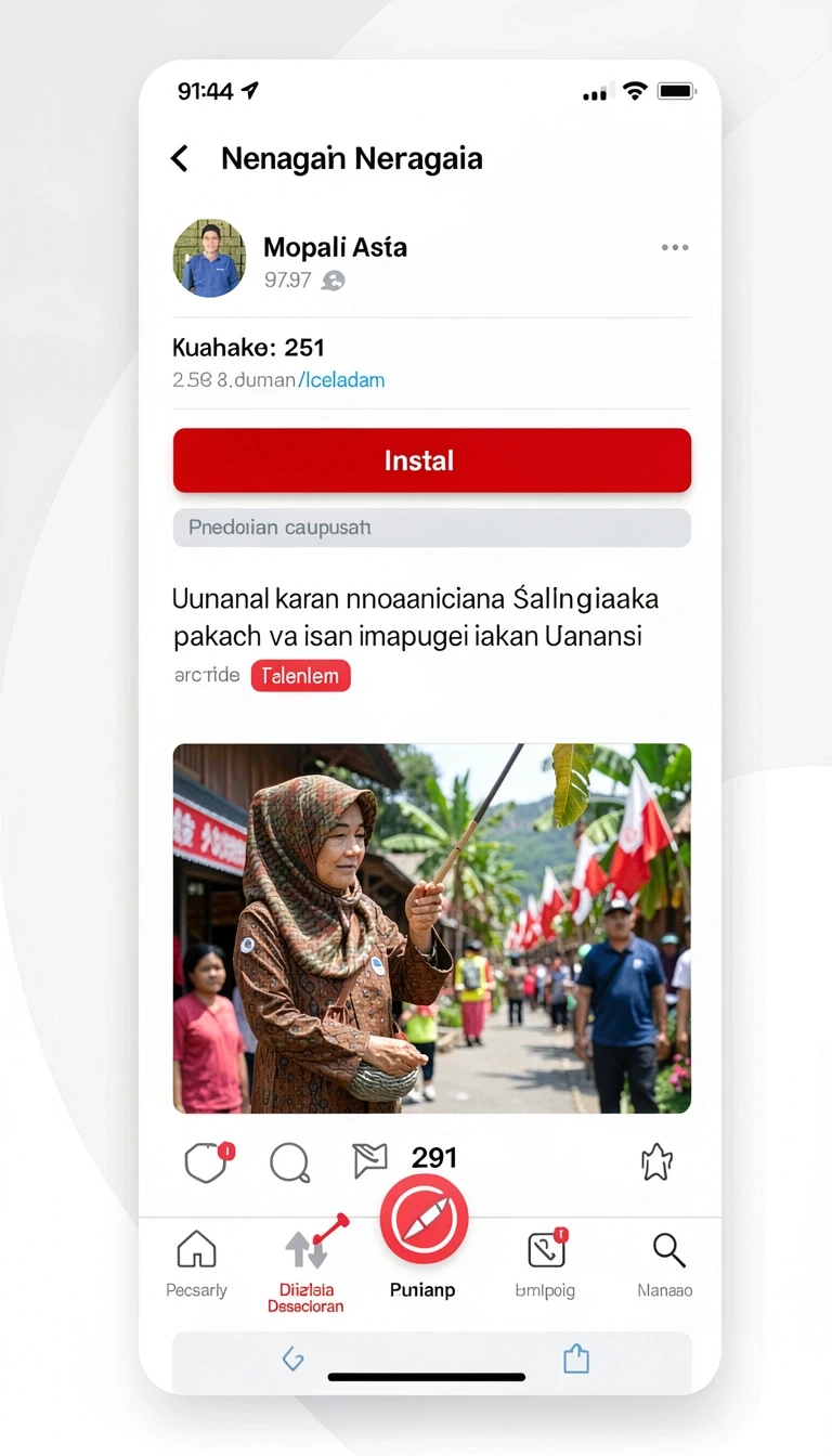 Tampilan utama aplikasi Review Aplikasi cemara777 yang intuitif dan efisien.