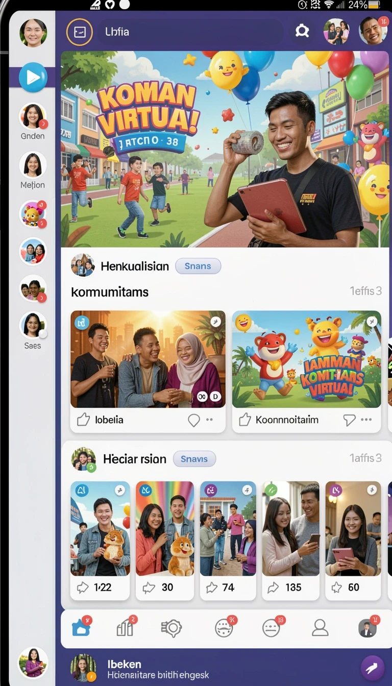 Tampilan utama aplikasi Review Aplikasi togel4d yang intuitif dan efisien.